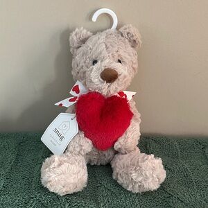 Snug Valentine Plush Teddy Bear My Best Friend Heart ♥️ NEW!